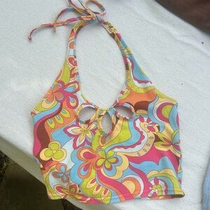 80’s styled Pacsun halter top